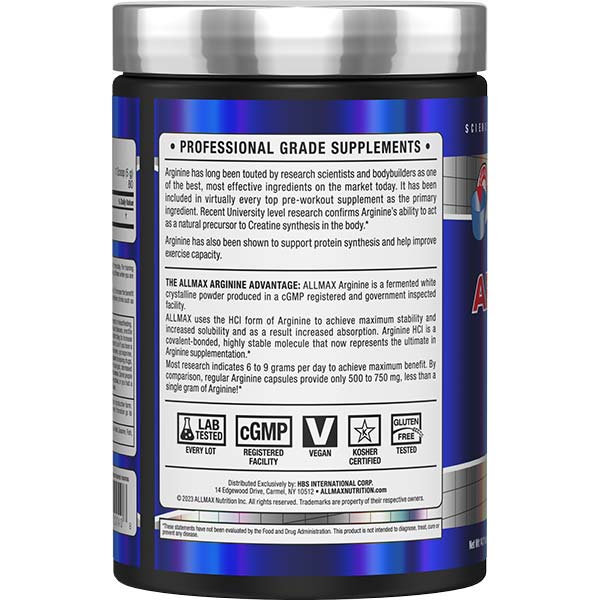 ARGININE HCI| ALLMAX NUTRITION
