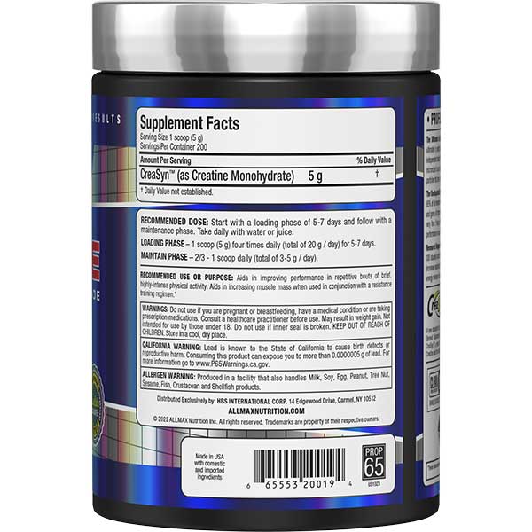 CREATINE MONOHYDRATE POWDER