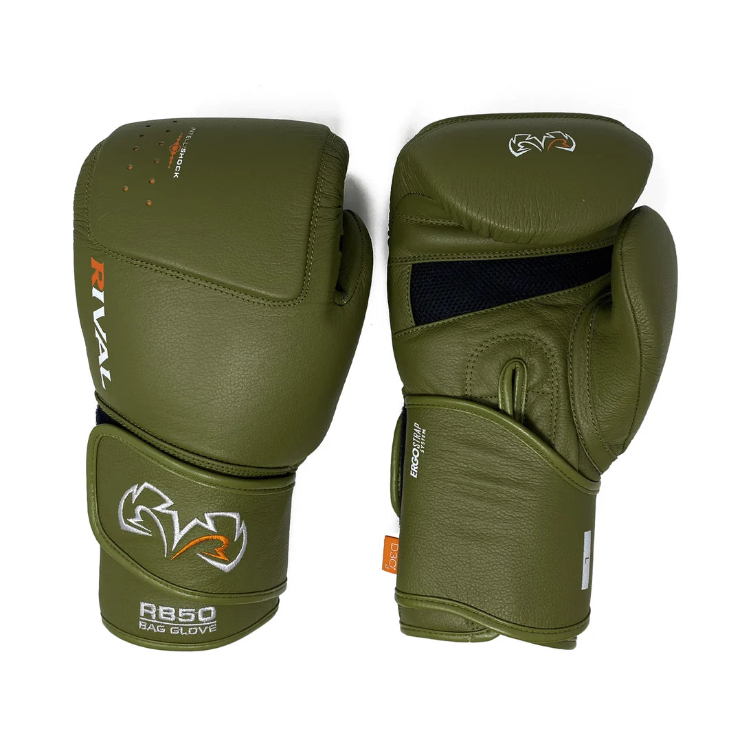 RIVAL RB50 INTELLI-SHOCK COMPACT BAG GLOVES