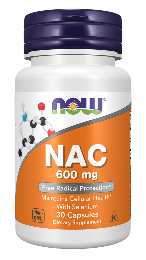 NOW NAC 600 mg Capsules