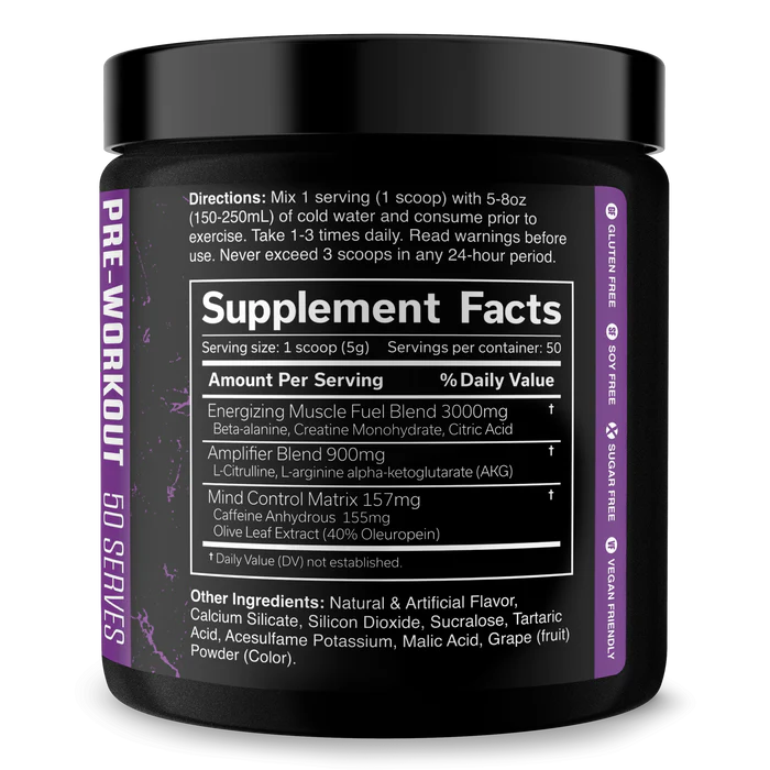 The Curse Pre-Workout