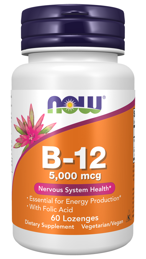 NOW B-12 5000mcg.