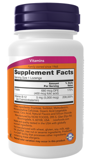 NOW B-12 5000mcg.