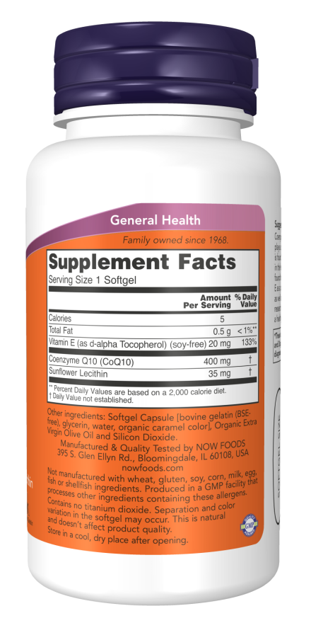 NOW CoQ10 400mg