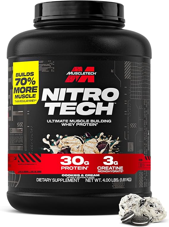 MuscleTech NitroTech Whey Protein