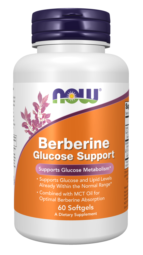 NOW Berberine Glucose Support 90 Softgels