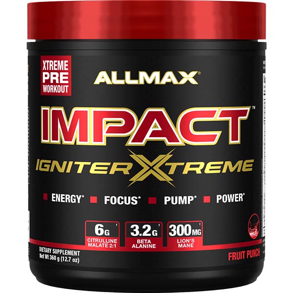IMPACT IGNITER XTREME: HIGH STIM PRE WORKOUT