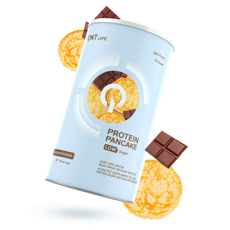 QNT Low Sugar Protein Pancake Chocolate | 500 g