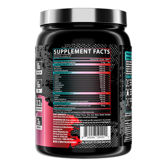 Nutrex Outlift Clinical